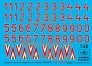 1/48 Decal Hungarian National Insignias & Numbers 1990-98