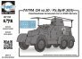 1/72 TATRA OA vz.30 Armoured Car in WWII service