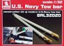 1/32 U.S. Navy Tow bar. Resin Kit of USN tow bar