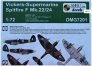 1/72 Decals Vickers-Supermar.Spitfire F Mk.22/24