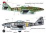 1/48 Decal Me 262 A-1 (Luftw.black L, white 17) image 2