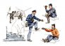 CMK 1/72 Equipage Canon 3,7cm U-VII Atlantique 3 fig.