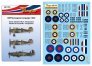Vingtor Decalcomanie RAF Norvegia 1940 Gladiator & Hurricane 1/4