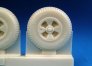 1/48 British 4-Slot 32 Mainwheels  Block Tread image 2