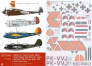1/72 Dutch East Indies various aircraft decals