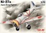 ICM 1/72 Nakajima Ki-27a Modellbausatz Flugzeug
