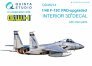 1/48 F-15C PAD upgr.3D-Print & coloured Interior with resin