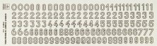 1/35 Decal German Turret numbers WWII N.8