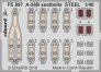 1/48 A-26B seatbelts STEEL
