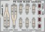1/48 B-24D seatbelts STEEL