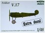 1/48 Fokker V.17 German fighter prototype & decals