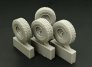 1/48 HMMWVE (Hummer) aggressive pattern wheels