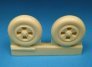 1/48 Hawker Sea Fury main wheels and Tail wheel (Hobbycraft, Tru