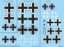 1/48 Messerschmitt Bf-108 national insignia 1/32