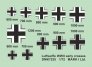 D�cals Croix Luftwaffe WWII D�but de guerre 1/72 image 1