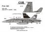 Cam Decals F/A-18C VFA-195 Dambusters Chippy Ho 1/32
