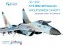 1/72 Vacu canopy for MiG-29 Fulcrum