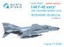1/48 F-4E Phantom early with slatted wing small version for Meng