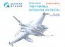 1/48 General-Dynamics F-16A Mlu small version for Kinetic