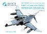 1/48 F-4G late 3D & color Interior MENG with 3D resin