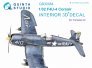 1/32 Vought F4U-4 Corsair coloured Interior
