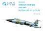 1/48 Lockheed CF-104 Starfighter Late 1976 to 1986
