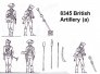 HAT Figurines Artillerie britannique Guerre d'ind�pendance 1/72 image 5