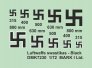 1/72 Luftwaffe Swastikas Black, 2 sets image 1