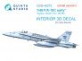 1/48 F/A-18C early 3D-Pr. & color Interior SMALL