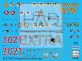 HAD 1/72 D�cal MiG-21/MiG-23 Arm�e de l'air hongroise image 1