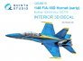 1/48 F/A-18D Early 3D-Printed & color Interior