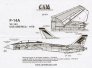 Cam Decals 1/32 F-14A Tomcat VF-143 Pukin Dogs USS America image 1