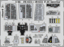 1/48 F-4C Interior Self Adhesive colour photoetched