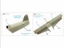 1/48 Yak-9T Flaps and panels for Zvezda image 1