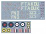 1/48 Hurricane Mk.II over Western Europe 8x camouflages decal image 1
