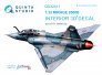 1/32 Dassault Mirage 2000B 3D-Printed & coloured Interior