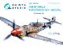 1/48 Messerschmitt Bf-109G-6 3D-Printed & coloured Interior