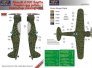 1/72 Macchi C.200 Saetta Poached eggs pattern Camouflage masks