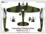 1/72 Heinkel He 111P-2 camouflage pattern paint mask image 1