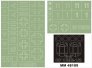 Montex 1/48 Bf-109E-3 Canopy Frame Paint Masks