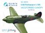 1/48 Vacu canopy for Polikarpov I-185
