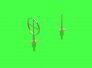 1/32 PZL P.11c wz.33 gun barrels, gunsight image 1
