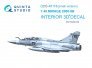 1/48 Mirage 2000-5B 3D-Print & color Interior SMALL