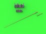1/35 German WWII 1,4m rod antenna