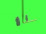 1/72 German WWII folding 2m rod antenna image 6