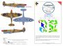 1/24 Supermarine Spitfire Mk.Vb Desert camouflage paint mask