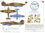 1/24 Hawker Hurricane Mk.IID Tropical B Camouflage paint masks