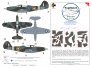 1/32 Bell P-39/P-400 Airacobra 601 Sqn Raf camouflage paint mask image 1