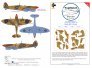 1/32 Supermarine Spitfire Mk.Vc Desert camouflage paint mask
