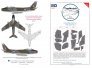 1/48 Raf North-American Sabre Mk.4 camouflage pattern paint mask
